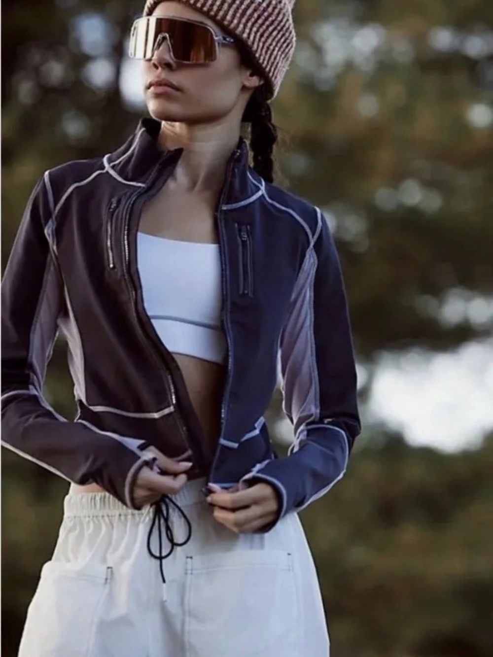 Free People Dasher Run Jacket┆L┆Black┆23